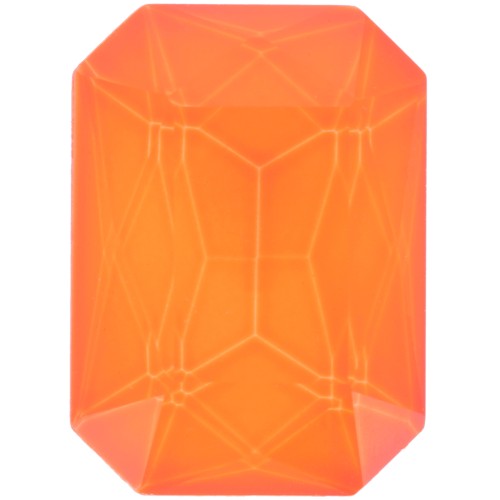 Cabochon octogone Aurora A4627 18x13 mm - Crystal Electric Orange x1