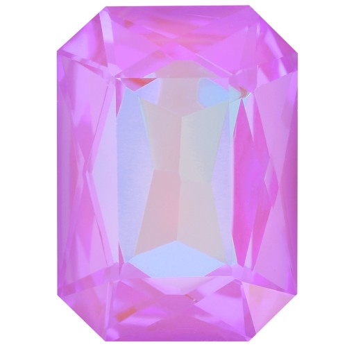 Cabochon octogone Aurora A4627 18x13 mm - Crystal Lilac Delite x1