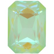 Cabochon octogone Aurora A4627 18x13 mm - Crystal Mint Green Delite x1|raw }}