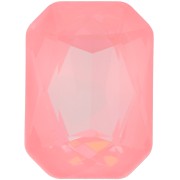 Cabochon octogone Aurora A4627 18x13 mm - Crystal Powder Rose Delite x1