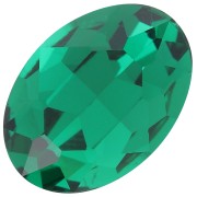 Cabochon ovale Aurora A4120 18x13 mm - Emerald x1