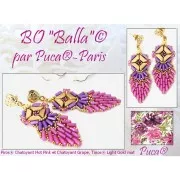 Perles en verre Piros® par Puca® 2x5 mm - Pastel Olivine x10g