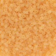 Rocaille Toho 15/0 TO15R2F - Transparent Light Topaz Frosted x8g