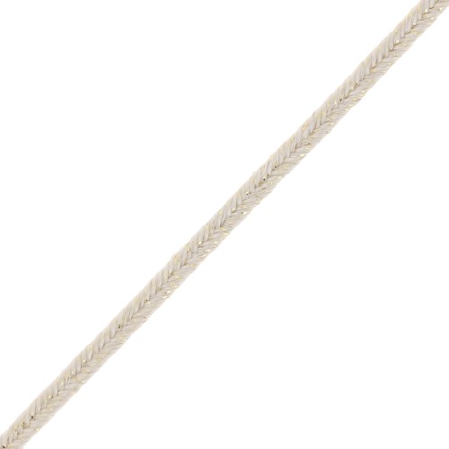 Soutache metallic fabrication italienne 2 mm - Beige - Doré x1m