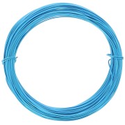 Fil en aluminium anodisé 0.8 mm - Bleu x10m|raw }}