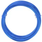 Fil en aluminium anodisé 1 mm - Bleu électrique x10m