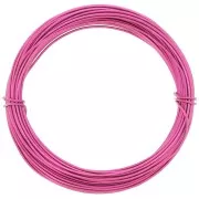 Fil en aluminium anodisé 1 mm - Fuchsia x10m