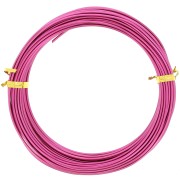 Fil en aluminium anodisé 1.5 mm - Fuchsia x10m