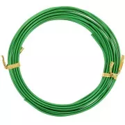 Fil en aluminium anodisé 2 mm - Vert x5m