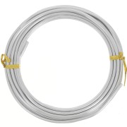 Fil en aluminium anodisé 3 mm - Argenté x5m