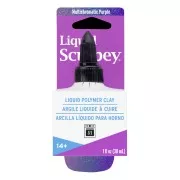 Pâte liquide Sculpey - Argile liquide à cuire - Violet multichrome x30ml