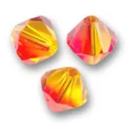 Toupies en cristal PureCrystal 5328 6 mm Fireopal x20
