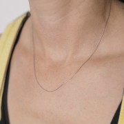 Tour de cou maille Paloma 0.6 mm - Acier inoxydable 304 x47cm