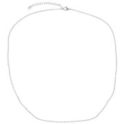 Tour de cou maille Forçat 1.2 mm - Acier inoxydable 316L x48cm