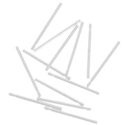 Tiges à souder pour clous d'oreilles 13x0.7 mm - Argent 925 x10