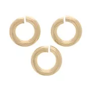 Anneaux ouverts 3.5x0.76 mm - Gold filled (or laminé)  x10
