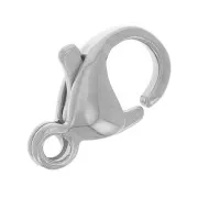 Fermoir mousqueton 9 mm - Acier inoxydable 304L x1