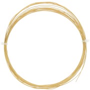 Fil souple rond 0.6 mm - Acier inoxydable 304L Doré x5m