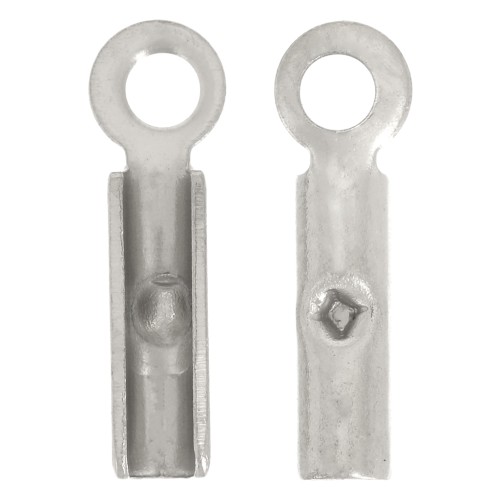 Pinces lacet pour cordon 1 mm - Acier inoxydable 304 x4