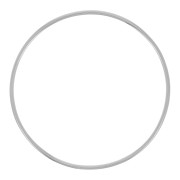 Bracelet jonc fin lisse 59 mm - Petit poignet - Acier inoxydable 304L x1|raw }}