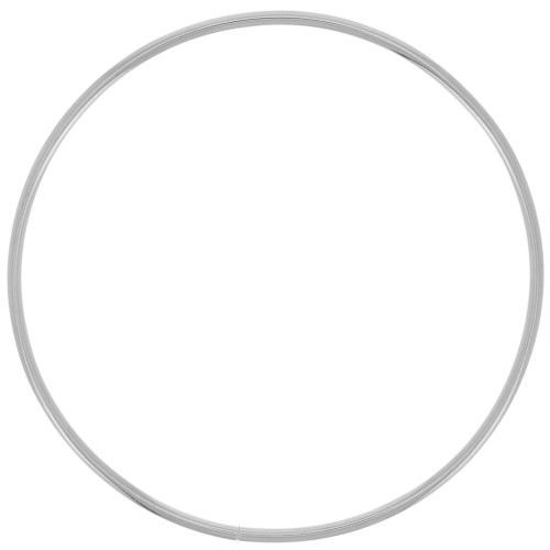 Bracelet jonc fin lisse 65 mm - Acier inoxydable 304L x1