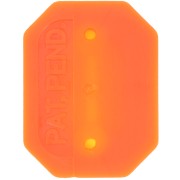 Serti octogone en plastique pour cabochon 4627 18x13 mm - Orange x1