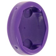Serti ovale en plastique pour cabochon 4120 18x13 mm - Violet x1