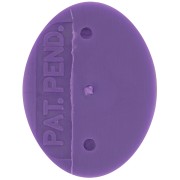 Serti ovale en plastique pour cabochon 4120 18x13 mm - Violet x1