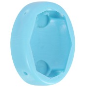 Serti ovale en plastique pour cabochon 4120 18x13 mm - Turquoise x1|raw }}