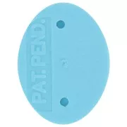 Serti ovale en plastique pour cabochon 4120 18x13 mm - Turquoise x1