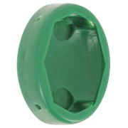 Serti ovale en plastique pour cabochon 4120 18x13 mm - Vert foncé x1|raw }}