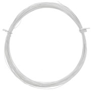 Fil souple - recuit - demi-jonc 0.6x0.4 mm - Argent 925 x10m|raw }}