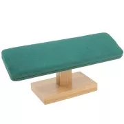 Porte bijoux - présentoir à bijoux pour bracelets 9x20cm Bambou - Suédine vert x1