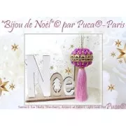 Perles en verre Samos® par Puca® 7x5 mm - New Cracked Crystal x10g