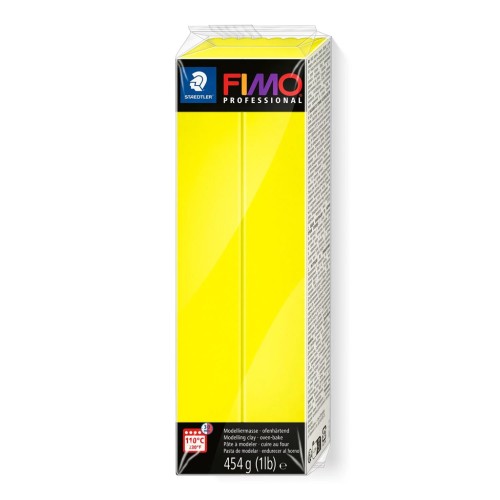 Pâte Fimo Professional 454gr - Citron (n°001) x1