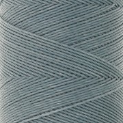 Bobine de fil ciré Linhasita pour micro macramé 0.75 mm - Bleu gris (549) x228m