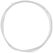 Fil semi-dur - recuit - rond diamanté 1.2 mm - Argent 925 x1m