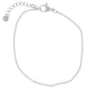Bracelet maille Forçat limée 1.55 mm - Acier inoxydable 304 x16.5cm|raw }}