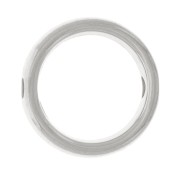 Intercalaire cercle évidé 12 mm - Placage Argent fin vieilli x1|raw }}
