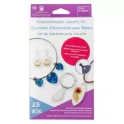 Kit pour fabriquer 4 accessoires - Ensemble d'Ornement pour bijoux - Sculpey x1