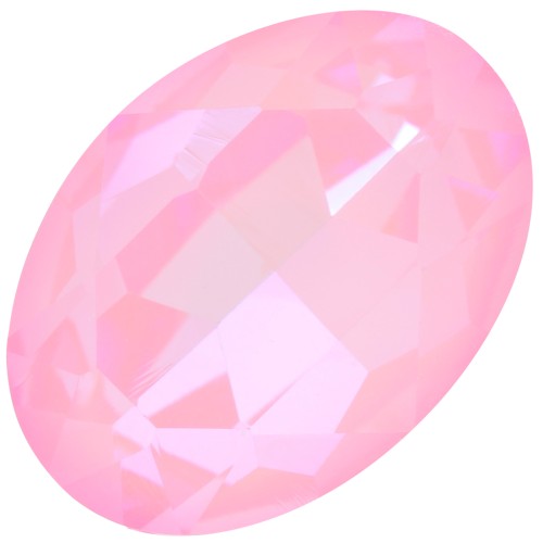 Cabochon ovale Aurora A4120 18x13 mm - Crystal Powder Rose Delite x1