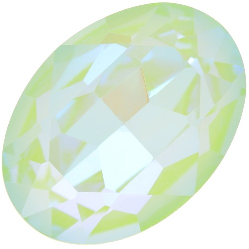Cabochon ovale Aurora A4120 18x13 mm - Crystal Mint Green Delite x1