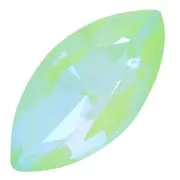 Cabochon navette Aurora A4200 10x5 mm - Crystal Mint Green Delite x1