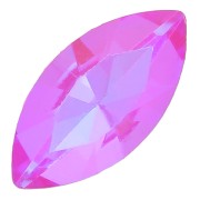 Cabochon navette Aurora A4200 10x5 mm - Crystal Lotus Pink Delite x1|raw }}