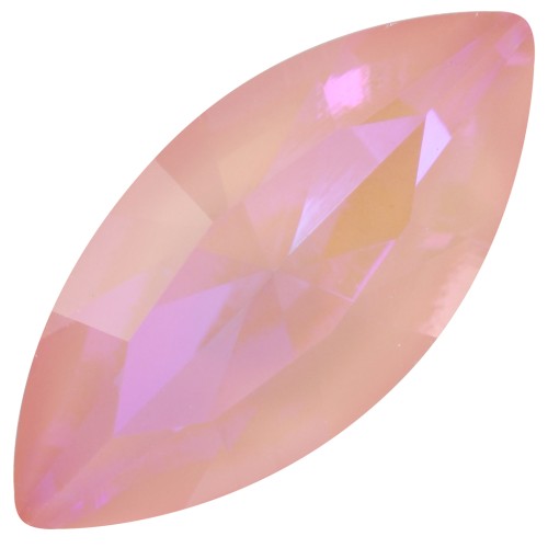 Cabochon navette Aurora A4200 15x7 mm - Crystal Peach Delite x1