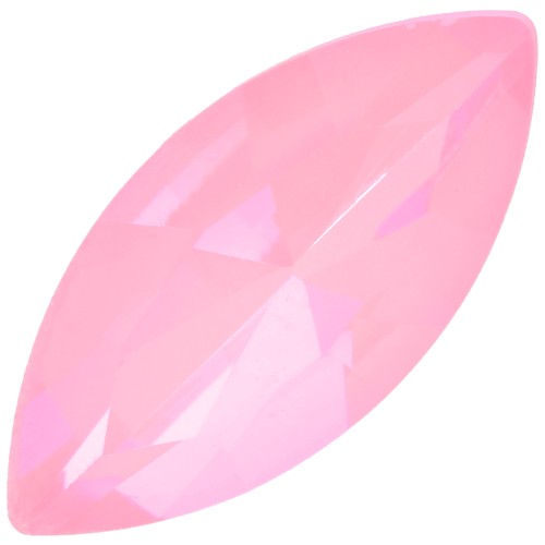 Cabochon navette Aurora A4200 15x7 mm - Crystal Powder Rose Delite x1
