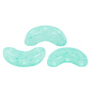 Arcos® par Puca® 5x10 mm - Opal Milky Green Turquoise x10g