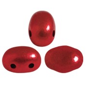 Perles en verre Samos® par Puca® 7x5 mm - Metalust Lipstick Red x10g|raw }}