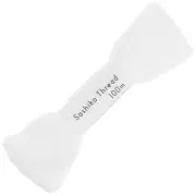 Fil à broder pour technique japonaise Sashiko - Olympus - Blanc x100m