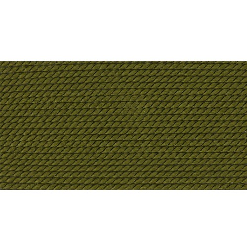 Fil de soie 0.70 mm - Olive x2m